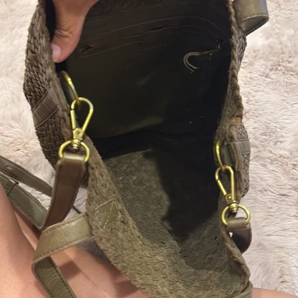 Brown leather Madewell purse - Picture 3 of 4